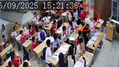Incident of student pulling teacher's hair and pressing her head: Hanoi Department of Education and Training requests strict handling