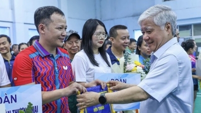 Khai mạc Hội thao chào mừng Đại hội đại biểu Đảng bộ MTTQ Việt Nam, các đoàn thể T.Ư
