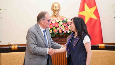 Deputy Foreign Minister Le Thi Thu Hang received the France - Vietnam Friendship Parliamentarians Group at the French Senate