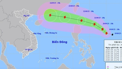 Bão Ragasa đang tiến vào Biển Đông có thể thành siêu bão, giật trên cấp 17