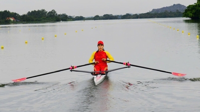 The flame of aspiration of rower Pham Thi Hue