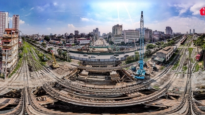 Fotografie la 360 de grade: Kim Dong - Pasajul subteran Giai Phong accelerează până la linia de sosire