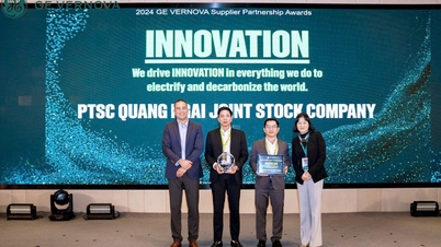 A PTSC Quang Ngai innovációs díjat kapott a GE Vernovától a "2025 Apac Beszállítói Partnerségi Csúcstalálkozó" rendezvényen.