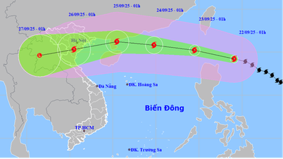 Hari ini, taufan super Ragasa memasuki Laut Timur, dengan kemungkinan keamatan tahap 17, bergelora melebihi paras 17.