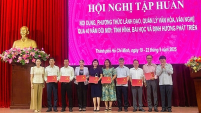 Bế mạc tập huấn về lãnh đạo, quản lý văn hóa, văn nghệ