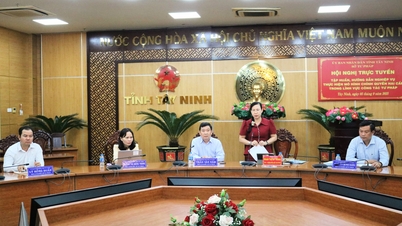 នាយកដ្ឋានយុត្តិធម៌ Tay Ninh៖ ការបណ្តុះបណ្តាល និងការណែនាំអំពីការអនុវត្តគំរូរដ្ឋាភិបាលកម្រិតពីរសម្រាប់វិស័យតុលាការមួយចំនួន