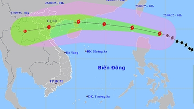 Thời tiết ngày 22/9: Siêu bão Ragasa mạnh cấp 16, giật trên cấp 17 tiến vào Biển Đông