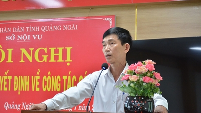 MINISTERSTVO VNITRA PROVINCE QUANG NGAI OZNAMUJE ROZHODNUTÍ O PERSONÁLNÍ PRÁCI