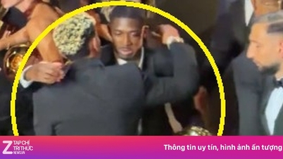 Aksi cantik Yamal apabila Dembele memenangi Golden Ball