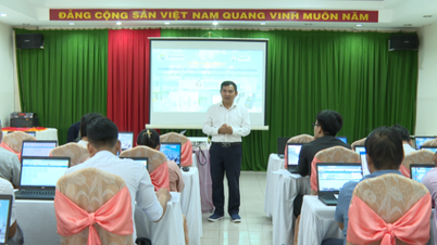 ຝຶກອົບຮົມການນຳໃຊ້ຊອບແວການຄຸ້ມຄອງການຂາຍໃນໂຄງການປູກເຂົ້າຄຸນນະພາບສູງ, ການປ່ອຍອາຍພິດຕໍ່າ 1 ລ້ານເຮັກຕາ