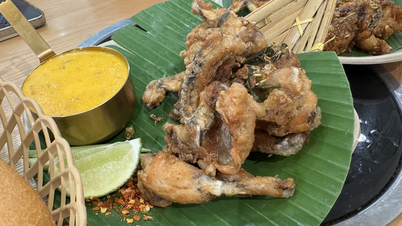 ប្លែក… កង្កែបចម្អិនក្នុងបំពង់ឬស្សី កង្កែបថមមី