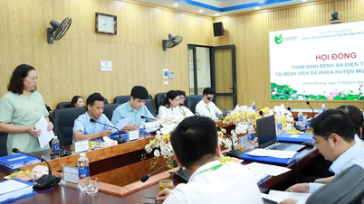 El 100% de los centros de examen y tratamiento médico en Lao Cai han completado la implementación de registros médicos electrónicos.