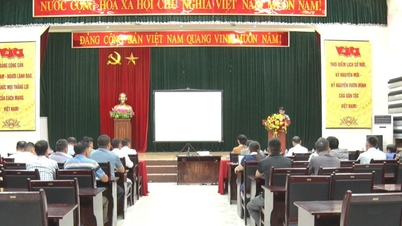Conferencia de propaganda de la campaña "Los vietnamitas priorizan el consumo de productos vietnamitas" en la comuna de Bao Lam - Periódico electrónico Cao Bang