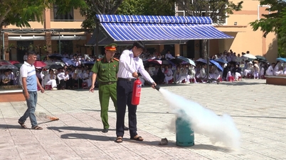 Hướng dẫn phòng cháy, chữa cháy cho học sinh THPT