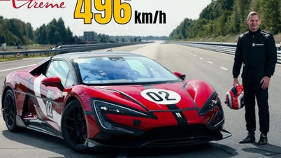 Yangwang U9 Xtreme reaches 496.22km/h, surpassing the world's top speed record