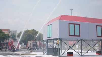 Lao Cai v roce 2025 zorganizuje v nemocnici Lao Cai General Hospital č. 2 plán hašení požárů, záchrany a pomoci.