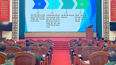 Bộ đội Biên phòng tỉnh Gia Lai tập huấn chuyển đổi số và ứng dụng trí tuệ nhân tạo