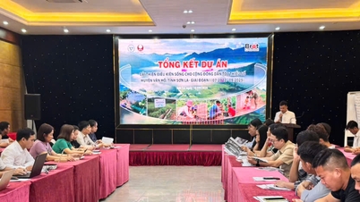 Lễ tổng kết dự án “Cải thiện điều kiện sống cho cộng đồng dân tộc thiểu số”