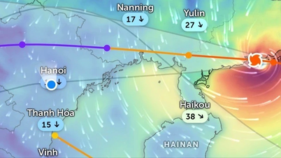 Storm nr. 9 bevindt zich nog steeds op niveau 14 en bevindt zich 470 km van Mong Cai (Quang Ninh).