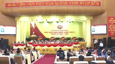 Pembukaan Kongres Pertama Jawatankuasa Parti Wilayah Tuyen Quang