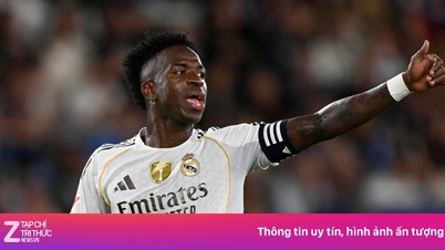 Vinicius gây sốt với pha dứt điểm điệu nghệ như Modric