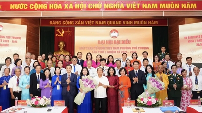 Đại hội đại biểu MTTQ Việt Nam phường Phú Thượng lần thứ I thành công tốt đẹp