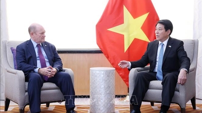 Chủ tịch nước Lương Cường tiếp các nghị sĩ Hoa Kỳ