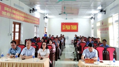 75 cadres et fonctionnaires des communes de Thanh Cong et de Phan Thanh ont été formés aux compétences numériques.