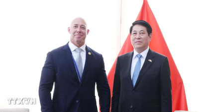 President Luong Cuong receives US congressmen