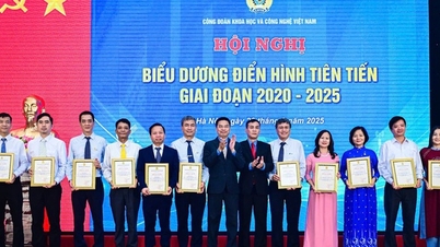 Công đoàn KH&CN tôn vinh 25 tập thể và 167 cá nhân điển hình tiên tiến giai đoạn 2020 - 2025