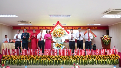 សមមិត្ត Lai Ha Phuong កាន់តំណែងជាប្រធានគណៈកម្មាធិការរណសិរ្សមាតុភូមិវៀតណាមនៃសង្កាត់ Duong Noi។