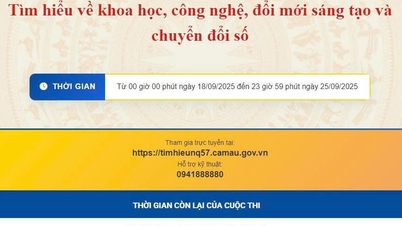 Phát động cuộc thi trực tuyến “Tìm hiểu về khoa học, công nghệ, đổi mới sáng tạo và chuyển đổi số cho cán bộ, công chức, viên chức trên địa bàn tỉnh Cà Mau”