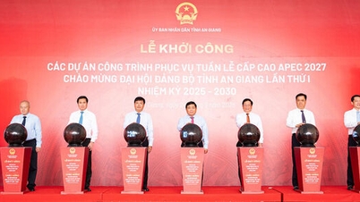 An Giang beginnt mit dem Bau von 10 Projekten zur Unterstützung der APEC-Gipfelwoche 2027