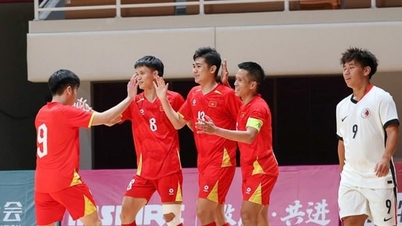 Pokonując Liban, wietnamska drużyna futsalu zdobywa bilet na finały azjatyckiej futsalu w 2026 roku