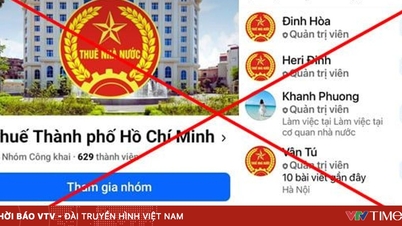 Thuế TP Hồ Chí Minh cảnh báo về tình trạng giả mạo trên mạng xã hội