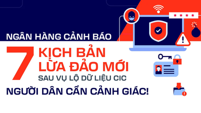 Ngân hàng cảnh báo 7 kịch bản lừa đảo mới sau vụ lộ dữ liệu CIC– người dân cần cảnh giác!