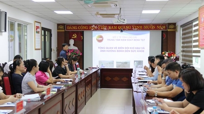 Nâng cao năng lực phòng chống biến đổi khi hậu cho cán bộ y tế
