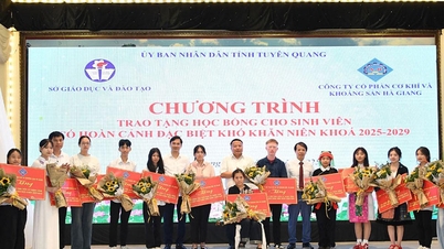 Trao 27 suất học bổng trị giá trên 2,5 tỉ đồng cho sinh viên có hoàn cảnh đặc biệt khó khăn trên địa bàn tỉnh