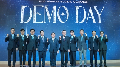 A series of Korean startup "stars" landed in Vietnam to seek cooperation opportunities at the Shinhan Global X-Change 2025 event.