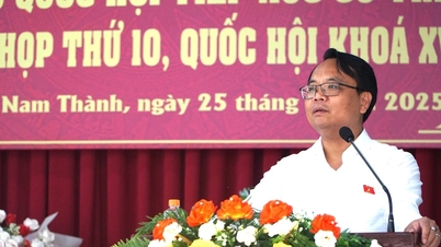 Phó Bí thư Tỉnh ủy Lâm Đồng Đặng Hồng Sỹ tiếp xúc cử tri xã Nam Thành
