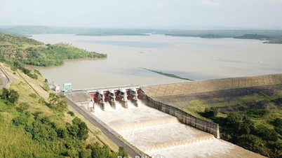 Zur Regulierung von Wasserkraftreservoirs ist eine Erhöhung der Abflussmenge möglich.