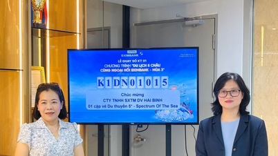 Eximbank ປະກາດຜົນຂອງພິທີແຕ້ມຮູບຄັ້ງທໍາອິດ "ການເດີນທາງ 5 ທະວີບກັບ Eximbank ຕ່າງປະເທດ - ລະດູການ 3"