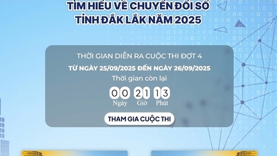 Kết quả Đợt 3 Cuộc thi trắc nghiệm tìm hiểu về Chuyển đổi số tỉnh Đắk Lắk