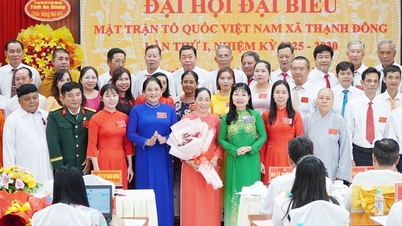 Một số xã tổ chức đại hội Mặt trận nhiệm kỳ 2025 - 2030
