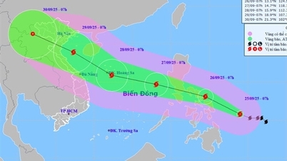 Thêm cơn bão mới sắp vào Biển Đông, hướng về đồng bằng Sông Hồng và Bắc Trung bộ
