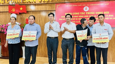 Több mint 100 millió vietnami dong az Agent Orange áldozatainak támogatására Ca Mauban