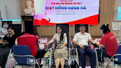 ໂຮງ​ໝໍ​ສາ​ລະ​ມັນ Hung Ha ຈັດ​ຕັ້ງ​ວັນ​ບໍລິຈາກ​ເລືອດ​ສະ​ໝັກ​ໃຈ