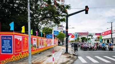 Đẩy mạnh tuyên truyền cổ động trực quan chào mừng Đại hội Đảng bộ tỉnh An Giang