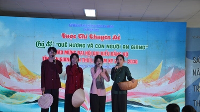Organizing a contest on the topic 'Homeland and people of An Giang'