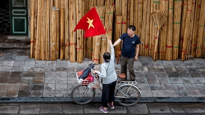 Tomar fotografías de las "hermosas luces" de Hanoi es fácil, encontrar otros ángulos es difícil.